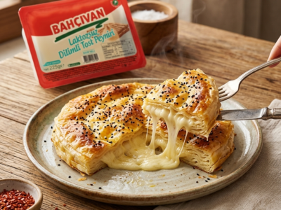 Laktozsuz Dilimli Tost Peynirli Börek Tarifi