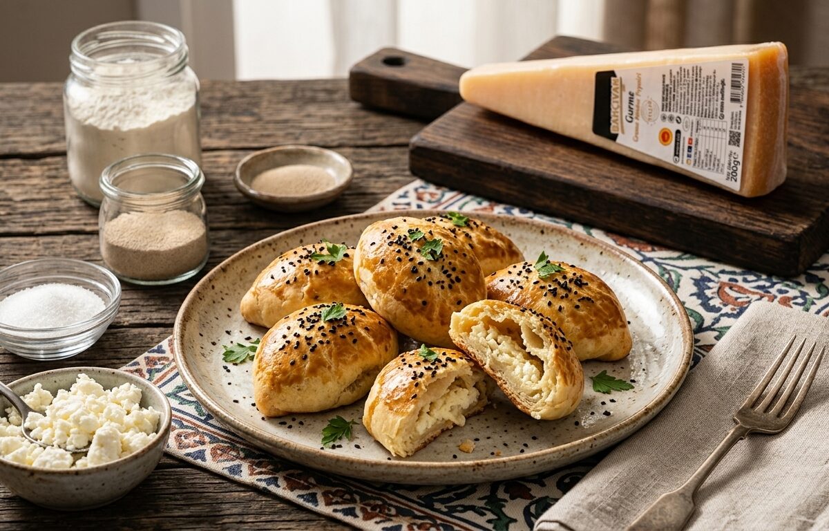 Grana Padano Peynirli Poğaça Tarifi