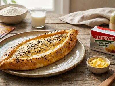 Geleneksel Tereyağlı Pide Tarifi