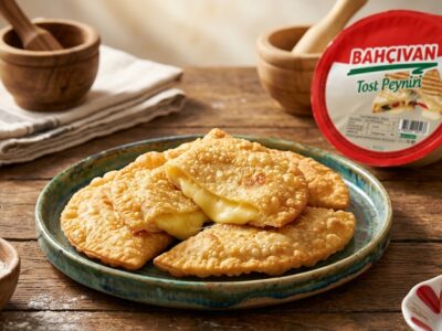 Tam Yağlı Tost Peynirli Çiğ Börek Tarifi
