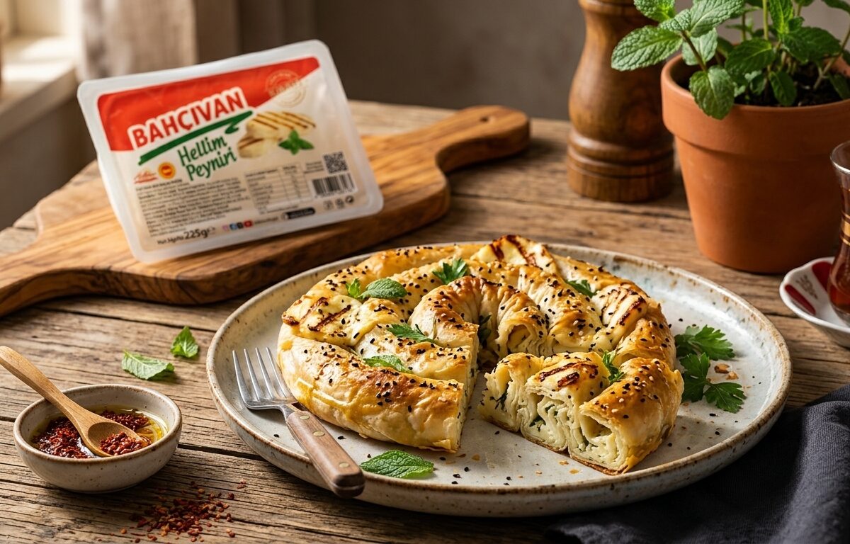 Hellim Peynirli Börek Tarifi