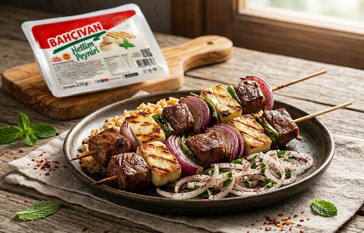Hellim Peynirli Kıbrıs Kebabı Tarifi